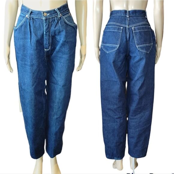 Charlotte Ford Denim - Vintage Charlotte Ford High Waisted 90s Boyfriends Jeans Mom Jeans 